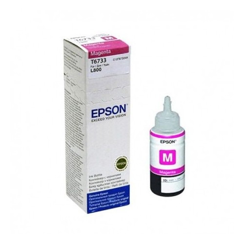 Bouteille d'encre Epson T6733 Magenta 70ml Bouteille d'encre Epson T6733 Magenta 70ml