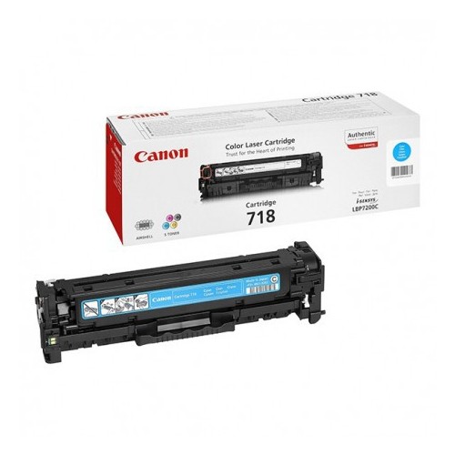 Toner Laser Canon 718 - Cyan Toner Laser Canon 718 - Cyan