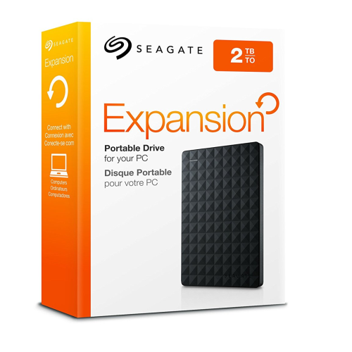 Disque dur Portable Expansion SEAGATE - 2To - USB 3.0 2.5" - Noir (STEA2000400) Disque dur Portable Expansion SEAGATE - 2To - USB 3.0 2.5" - Noir (STEA2000400)
