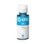 Bouteille d'encre Originale HP GT52 - Cyan - 70ml