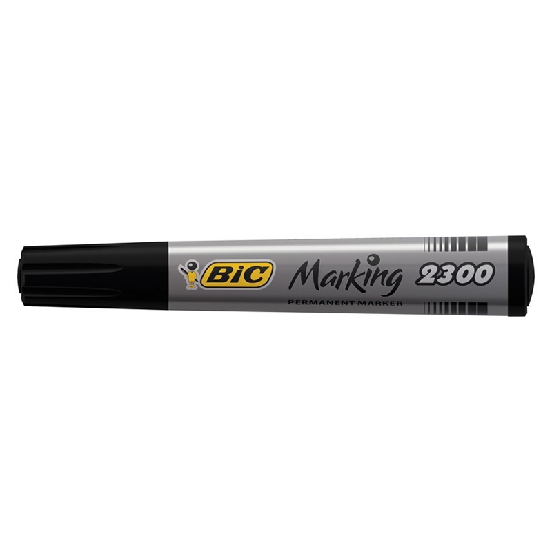 Markeur Permanent Bic 2300 - Noir