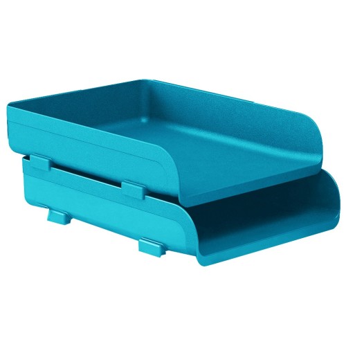 Corbeille a courrier Mydesk ARDA Turquoise 85510TU Corbeille a courrier Mydesk ARDA Turquoise 85510TU
