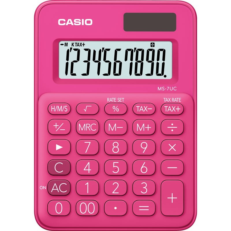 Calculatrice de bureau Casio - MS-7UC-UC