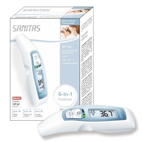 Thermomètre Corporel Multifonction Sanitas SFT 65 Thermomètre auriculaire Sanitas SFT 53