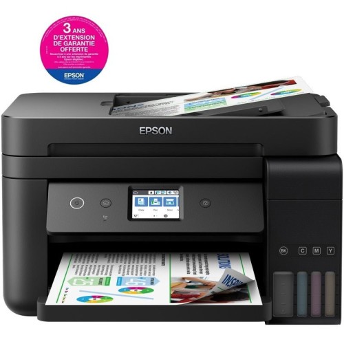 Imprimante  Jet d'encre Multifonction à Réservoir Intégré - EPSON ECOTANK - L6190 - 4 en1 Couleur Imprimante  Jet d'encre Multifonction à Réservoir Intégré - EPSON ECOTANK - L6190 - 4 en1 Couleur