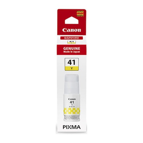 Bouteille d'encre Canon GI-41 Jaune bouteille encre canon gi 41j jaune