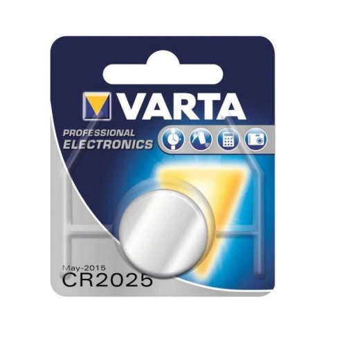 Pile Bouton VARTA CR 2025 Lithium 3V