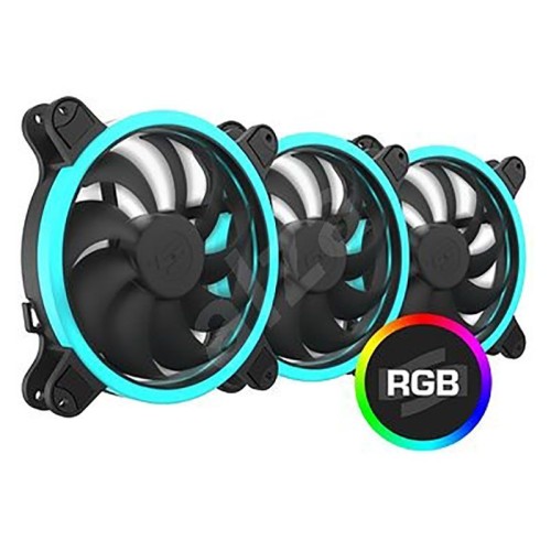 Ventilateur pour Processeur SilentiumPC Fan 14cm Corona HP RGB 140 3xPack Ventilateur pour Processeur SilentiumPC Fan 14cm Corona HP RGB 140 3xPack