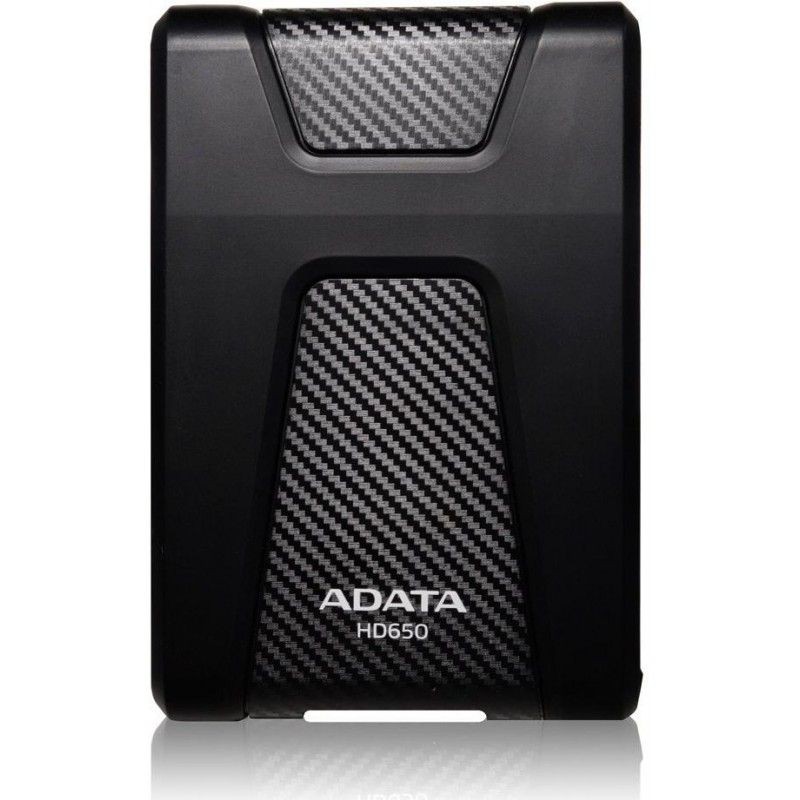 Disque dur externe Adata 2To HD650 USB 3.0 2.5" - Antichoc - Noir