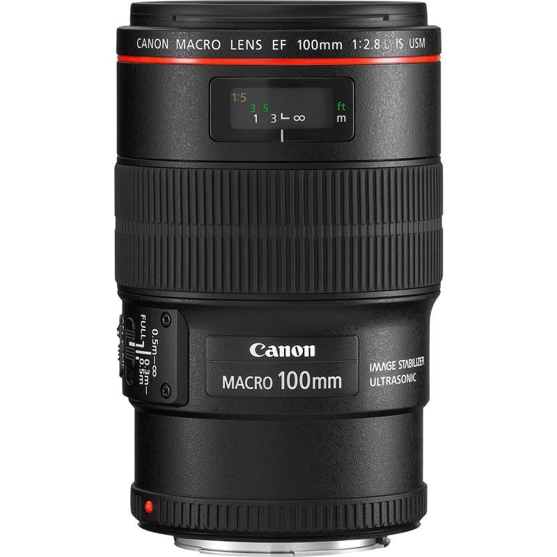 Objectif Canon EF 100mm f/2.8L Macro IS USM (3554B005)