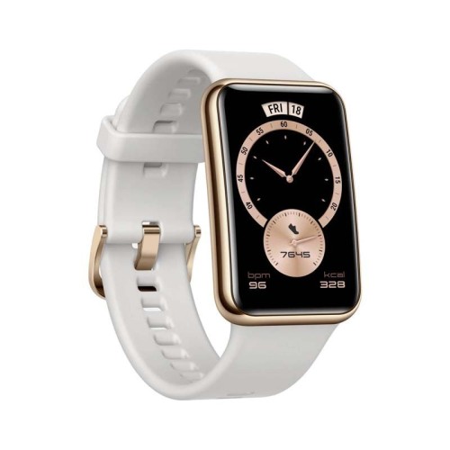 Montre Connectée HUAWEI Watch Fit Élégant - Blanc Montre Connectée HUAWEI Watch Fit Élégant - Blanc