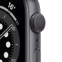 Apple Watch Series 6 GPS, 44mm boitier aluminium gris sidéral avec bracelet sport noir