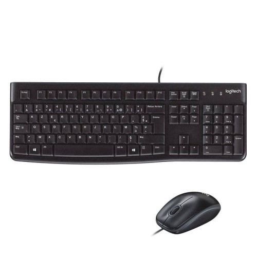 Pack Clavier Souris USB Logitech mk120