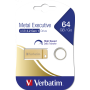Flash Disque Verbatim - Executive métallique - 64GB - USB 3.2 Gen 1
