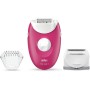 Épilateur BRAUN Silk-3 Blanc Et Rose SE3-410