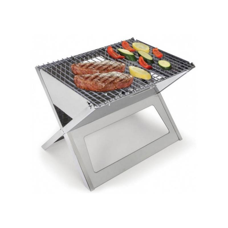 Barbecue Pliable et Portable Swiss Cook Silver