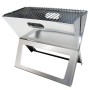 Barbecue Pliable et Portable Swiss Cook Silver
