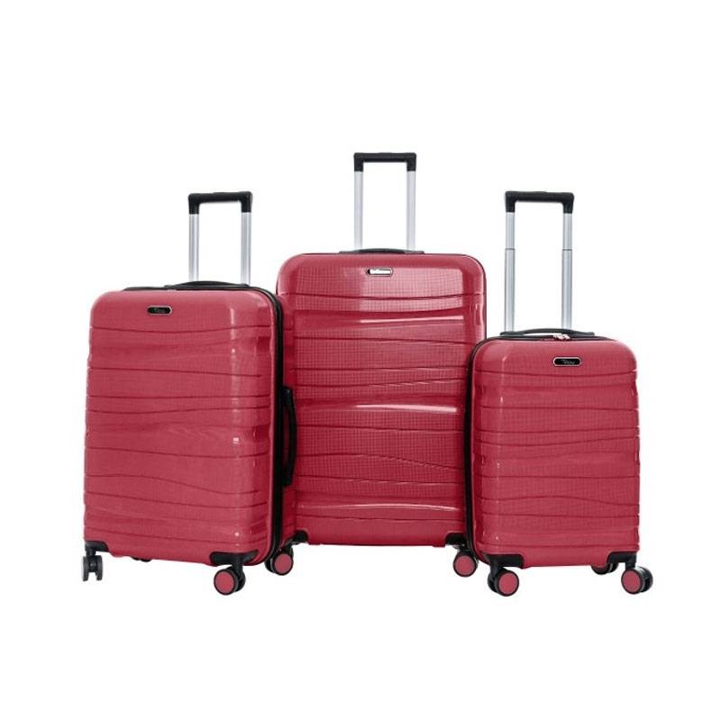 Set de trois valises - Titou - Rouge 