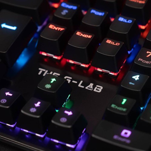 CLAVIER GAMER MÉCANIQUE The G-Lab Keyz Carbon v3 - SWITCH BLUE CLAVIER GAMER MÉCANIQUE The G-Lab Keyz Carbon v3 - SWITCH BLUE