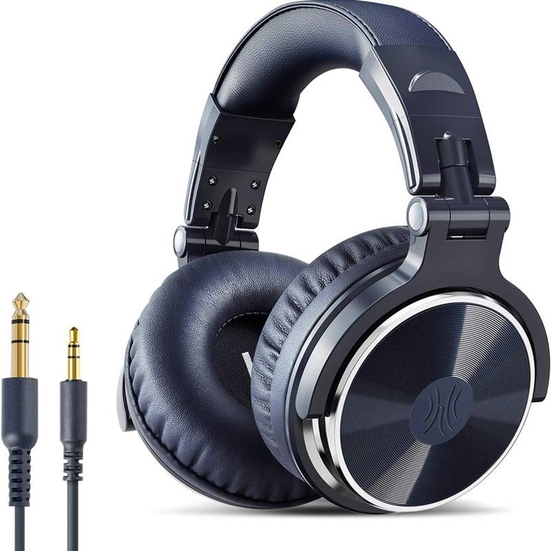 MICRO CASQUE ONEODIO DJ Pro 10-Bleu