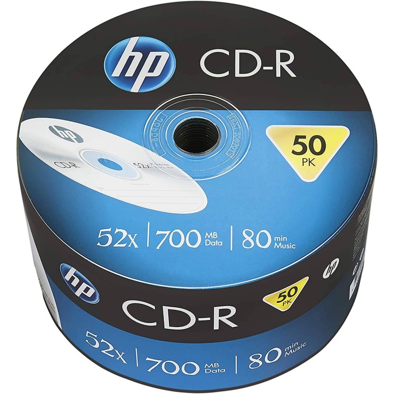Lot De 50 CD-R 8 Cm / 210 Mo - Imprimables, Pour Stockage Portable