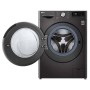 Lave linge séchant Frontale LG 9 Kg Noir (F4R5VGG2E)