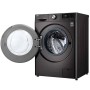 Lave linge séchant Frontale LG 9 Kg Noir (F4R5VGG2E)