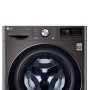 Lave linge séchant Frontale LG 9 Kg Noir (F4R5VGG2E)