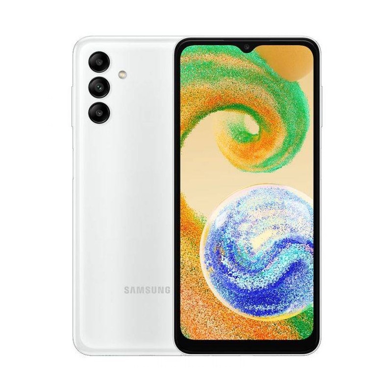 Smartphone Samsung Galaxy A04S 4Go - 64Go - 6.5" Double SIM - Blanc