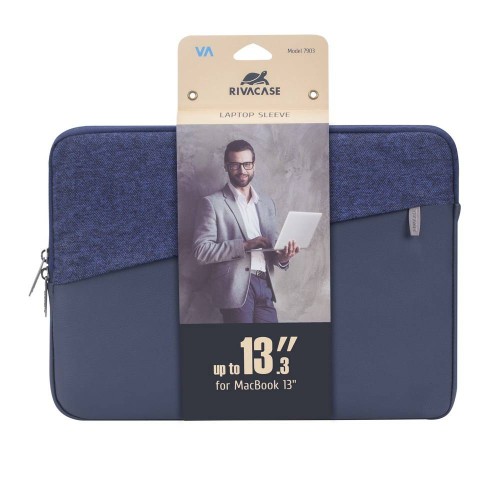 Pochette pour MacBook Pro 13.3" RIVACASE 7903 - Bleu Pochette pour MacBook Pro 13.3" RIVACASE 7903 - Bleu