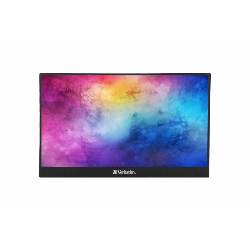 Verbatim PM-14 Moniteur Portable 14" Full HD 1080p - IPS vue frontale Verbatim PM-14 Moniteur Portable 14" Full HD 1080p