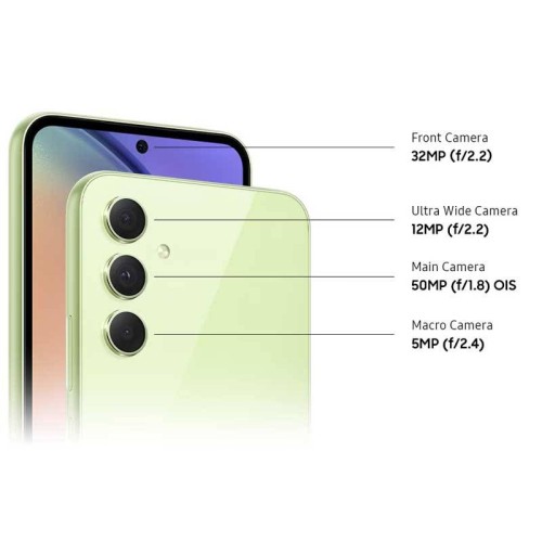 Smartphone SAMSUNG Galaxy A54 5G - 8Go/128Go - Blanc - SM-A546E/DS Smartphone SAMSUNG Galaxy A54 5G - 6Go/128Go - Blanc - SM-A546E/DS