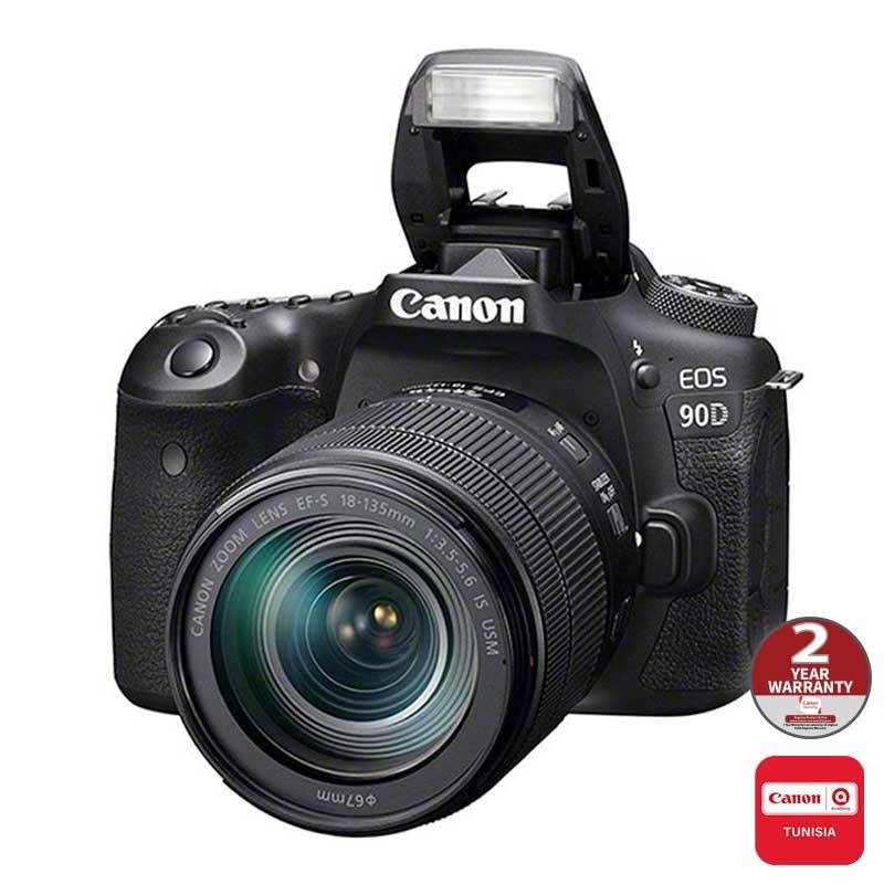 Reflex Canon EOS 90D + EF 18-135mm IS USM