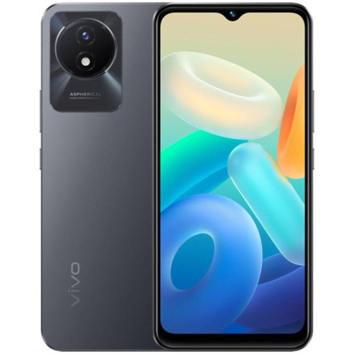 Smartphone Vivo Y02  - 6.51" - 3Go/32Go - Gris Smartphone Vivo Y02  - 6.51" - 2Go/32Go - Noir
