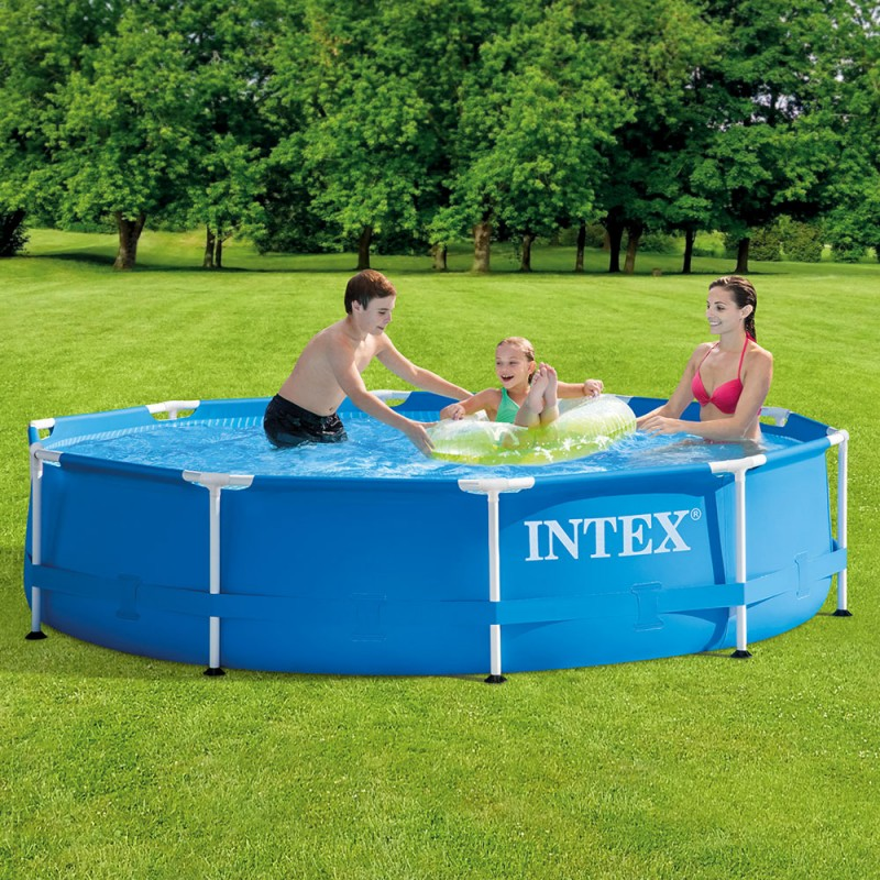 Petite piscine INTEX Metal Frame ronde 3,05 x 0,76 m - 28202NP