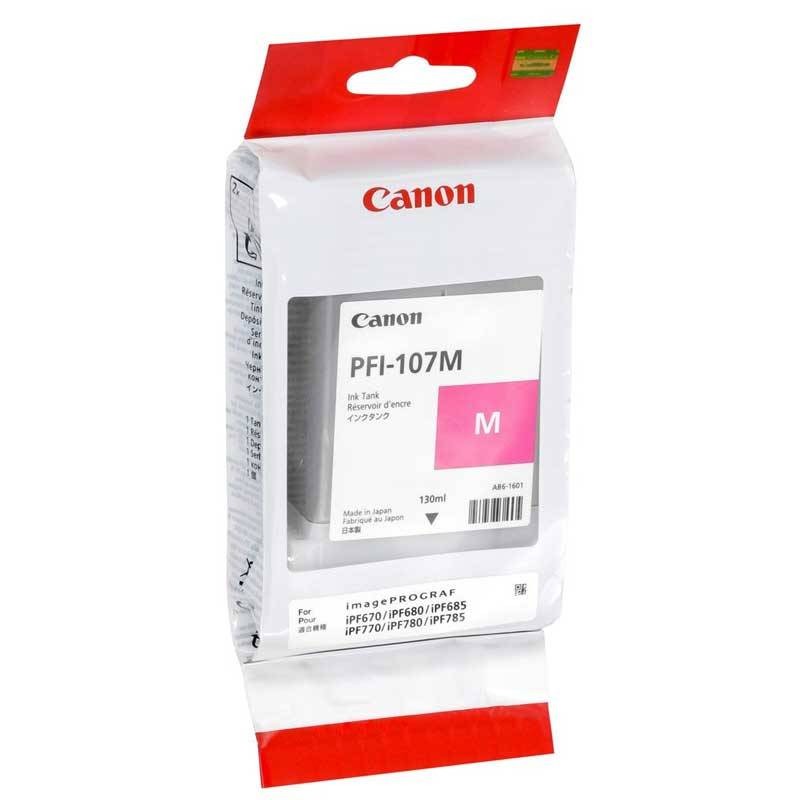 Cartouche encre Canon PFI-107 Magenta - 130 ml