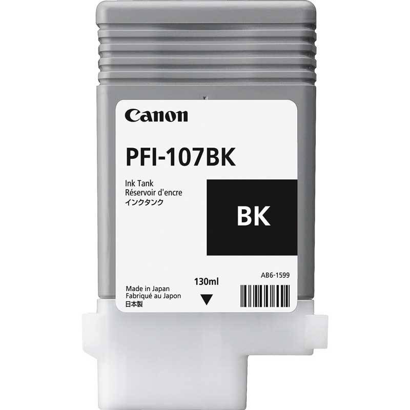 Cartouche encre Canon PFI-107 Noir- 130 ml