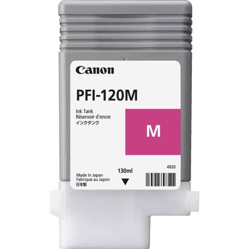 Cartouche encre Canon PFI-120 Magenta - 130 ml Cartouche encre Canon PFI-120 Magenta - 130 ml