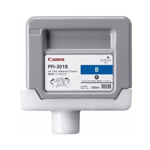 Cartouche encre PFI-301 Canon l Bleu Cartouche encre PFI-301 Canon l Bleu