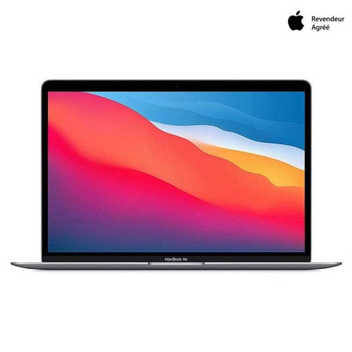 Apple MacBook Air 13"  M1 (2020)  8Go 256Go Gris Sidéral MacBook air 13.3" Core i5 1.1GHz - 512GoSSD front view