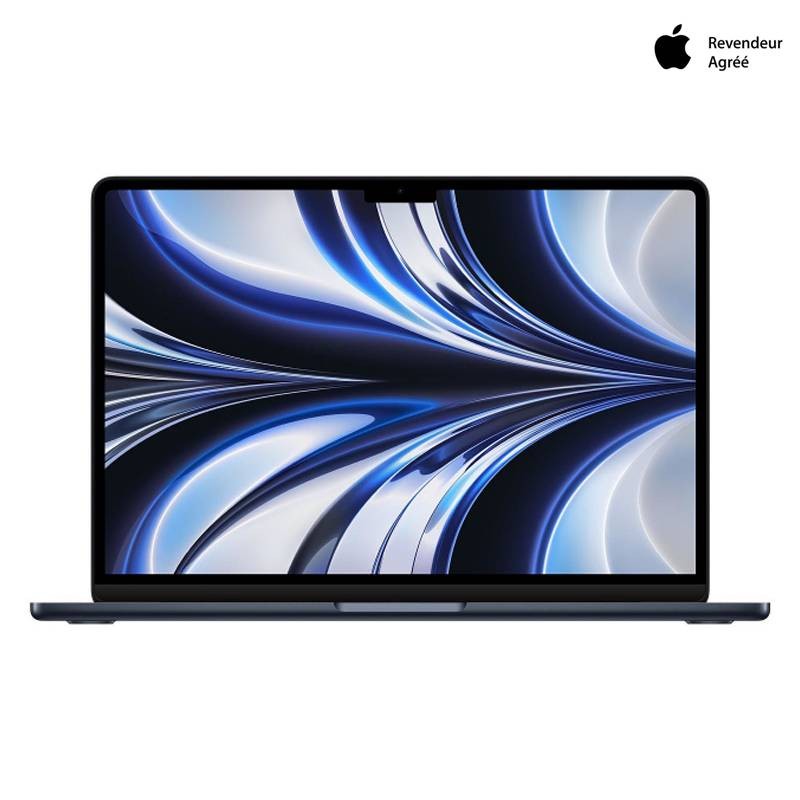 Apple MacBook Air 13.6" - M2 (2022) -  8Go/256 Go Minuit (MLY33FN/A)