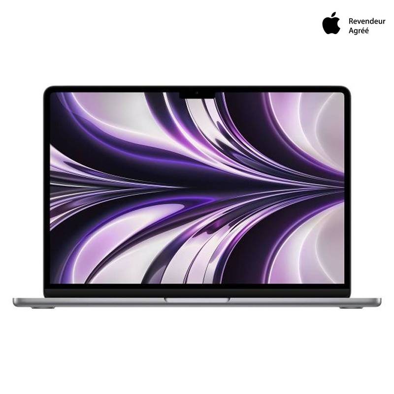 Apple MacBook Air 13.6" - M2 (2022) -  8Go/256 Go Gris sidéral (MLXW3FN/A)