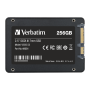 Disque Dur Interne Verbatim 256Go SSD VI550 S3 SATA 2.5" (049351)