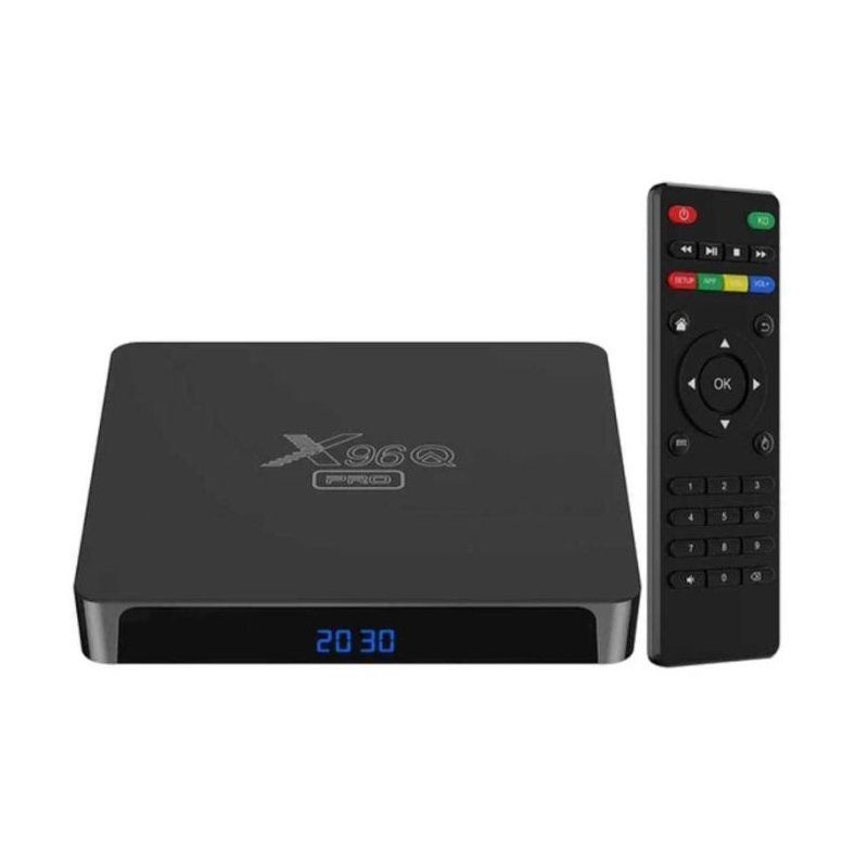 Box TV Android | X96QPRO | 4K | 2Go-16Go | + Abonnement IPTV 12mois