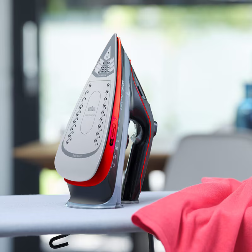 Fer à repasser | Braun TexStyle 5 | SI5057RD | 2700W | Noir et Rouge Fer à repasser | Braun TexStyle 5 | SI5057RD | 2700W | Noir et Rouge