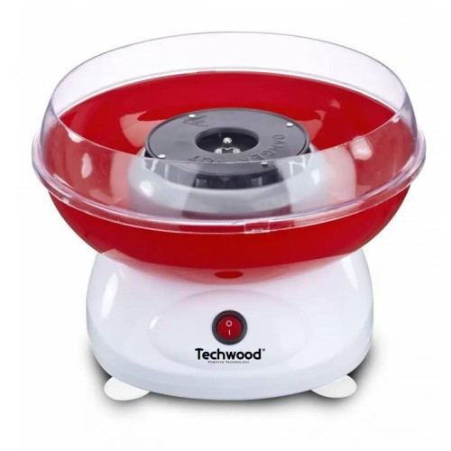 Machine à Barbe à Papa Techwood TBAP-505 - Blanc & Rouge