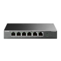 Switch de bureau TP-Link | 6 ports 10/100 Mbps avec 4 ports PoE+ | TL-SF1006P