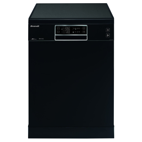 Lave Vaisselle BRANDT DFH14524B - 7 prog - 14 couverts - Noir