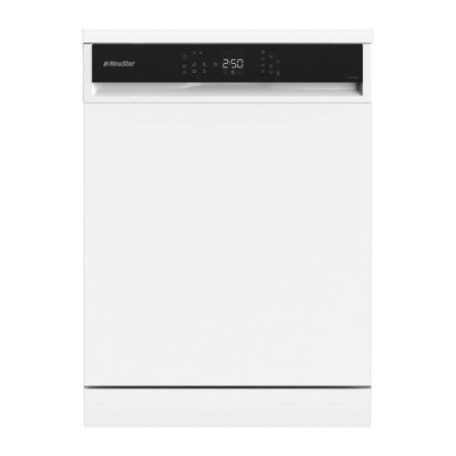 Lave vaisselle Pose libre  NEWSTAR 12 Couverts Blanc (LVNFX1W)