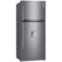 Réfrigérateur LG 437 Litres NoFrost (GL-F502HLHL) Avec Fontaine l Inox